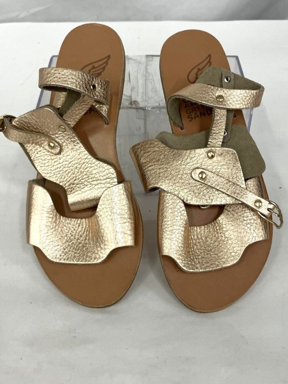 Ancient Greek Sandals Leather Sandals - EU 37/ US 7